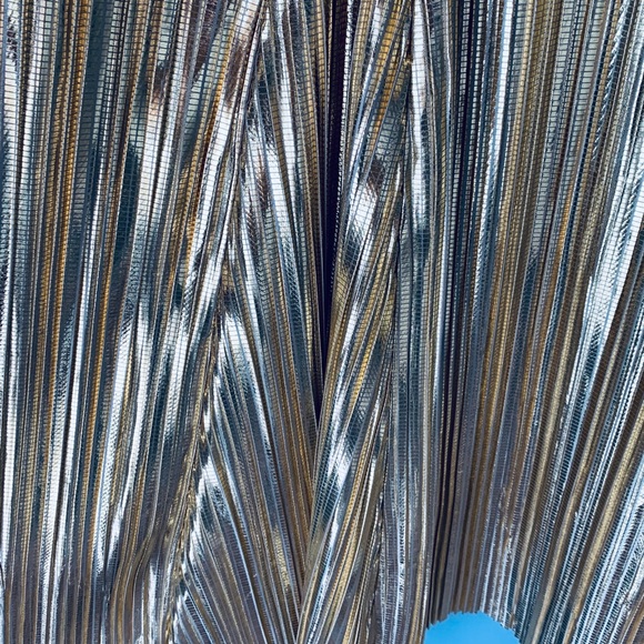 anthropologie Maeve gold eclat midi skirt 12 - Picture 4 of 5